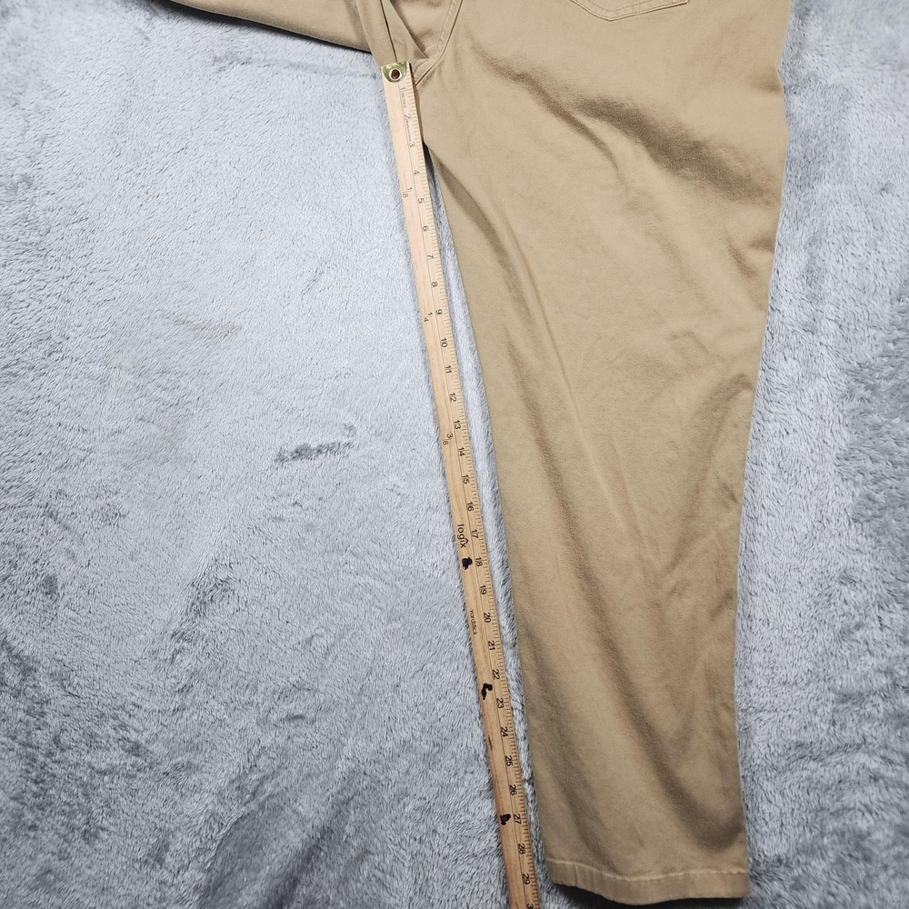Peter Millar Pants Mens 40x30 (Fits 38x29) Beige Stretch Chino Golf Casual - Picture 11 of 13